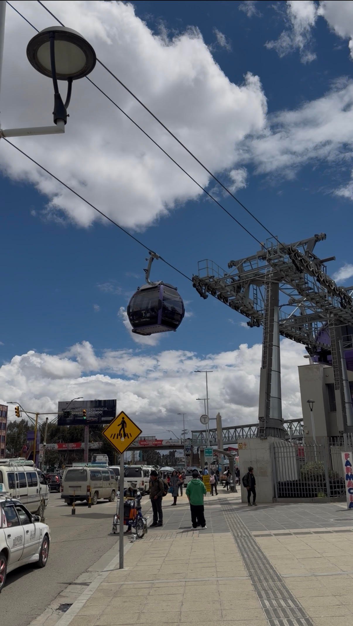 Purple Line teleferico La Paz Bolivia